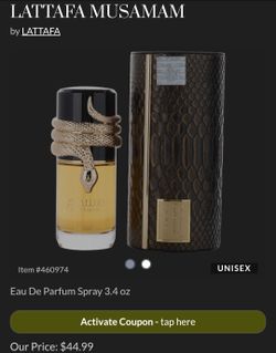 Lattafa Musamam Eau de Parfum 3.4 oz