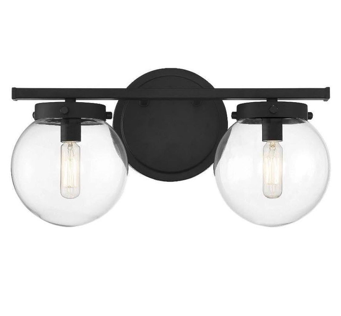 2-Light Bathroom Vanity Light