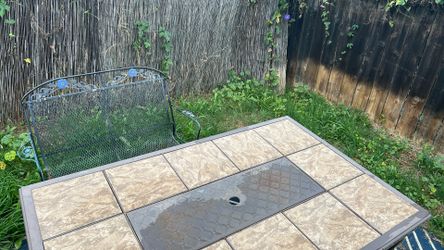 Out Door Dining Tile Table