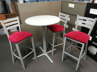 Bar table with 3 bar stools