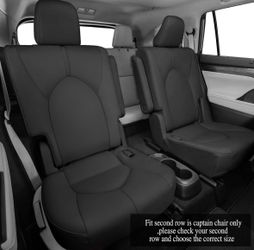 AOMSAZTO Custom fit seat covers for Toyota grand highlander 2024-2026