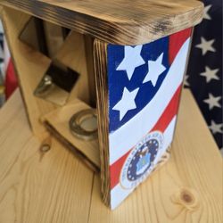 The Heart Shadow Memorial Frame: A Veteran's Light