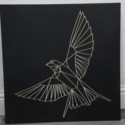 Beautiful Stitched Canvas Swallow Bird 