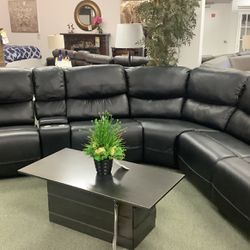 Black Power Sectional 