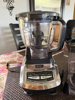 Ninja blender  lid is burned but workable