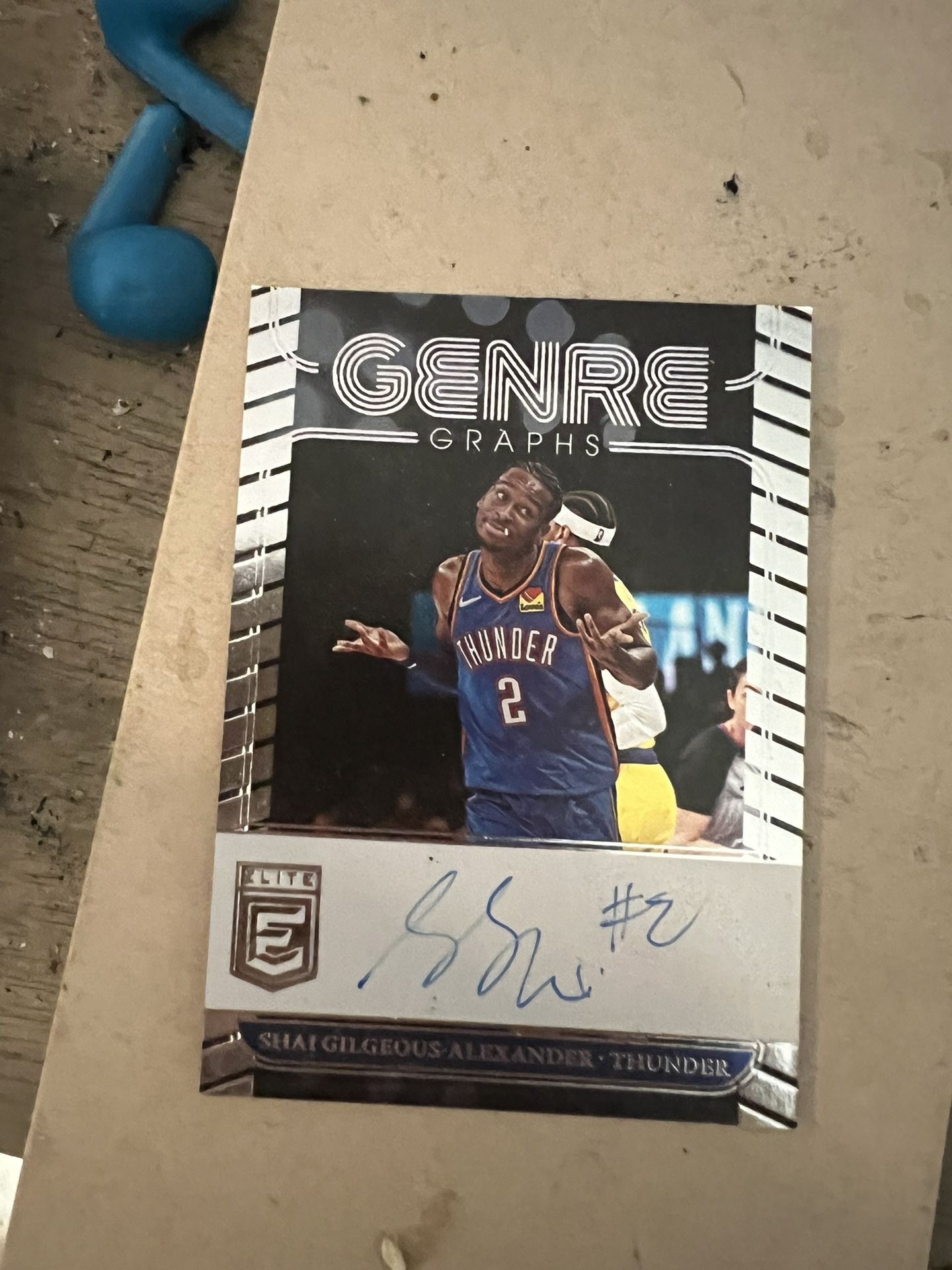 Shai Alexander Autographed Card