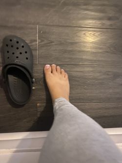 Black Crocs