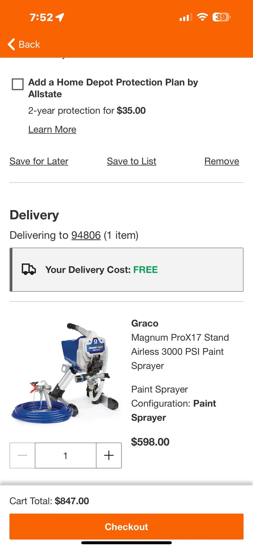 GRACO Magnum ProX17