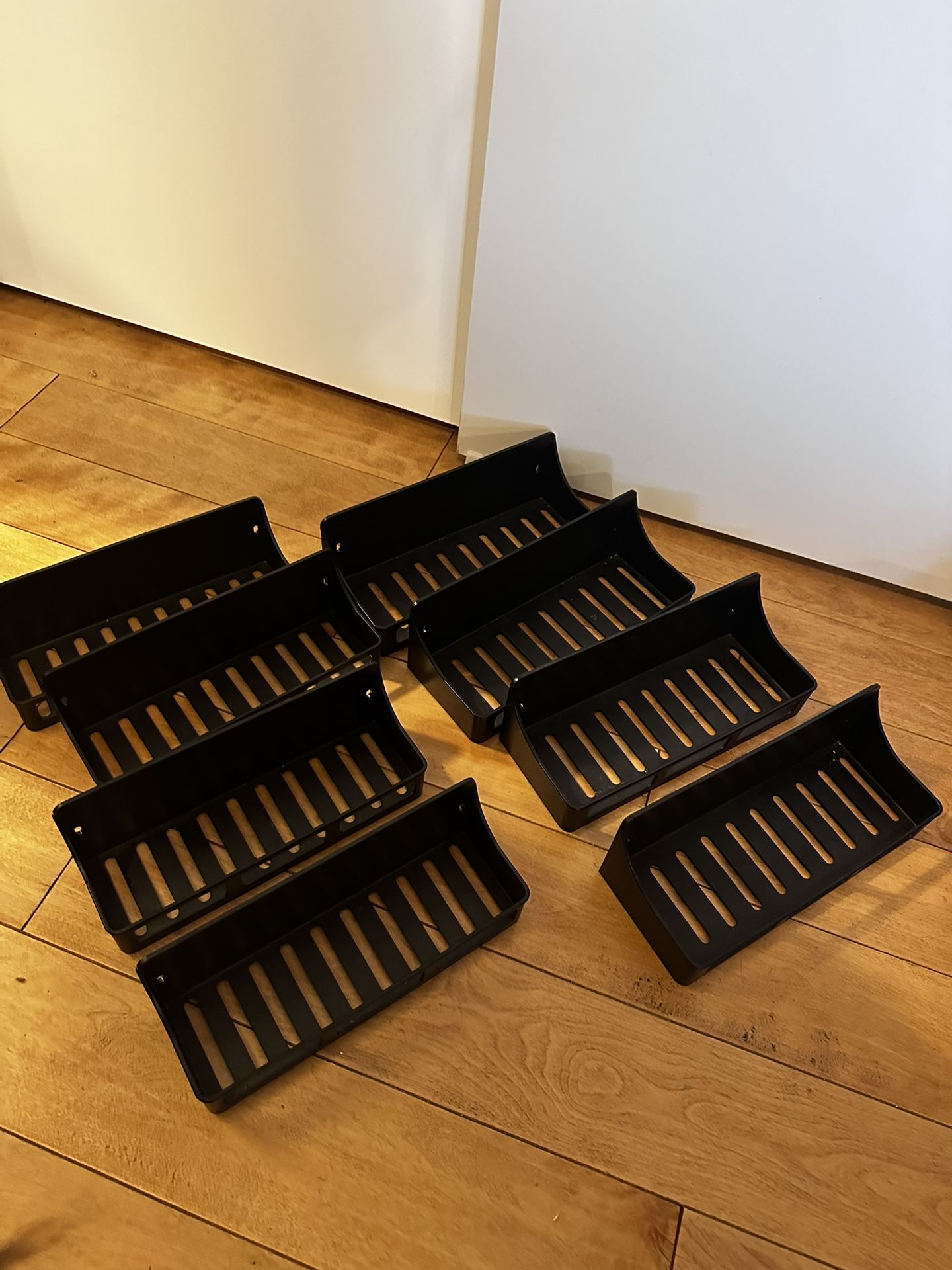 Multiple Storage Containers And Organizers, Metal, Plastic, Acrylic, Bins And Cubes