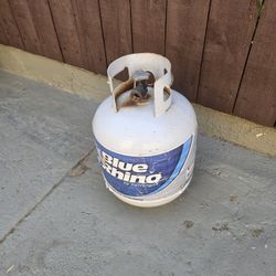 Empty Propane Tank Blue Rhino