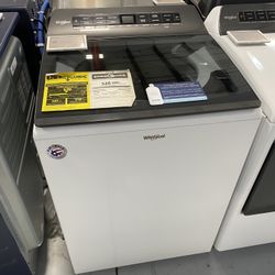 Whirlpool White 4.8 Cu. Ft. Smart Top Load Washer