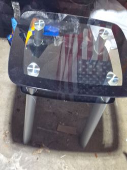 Small glass table perfect condition
