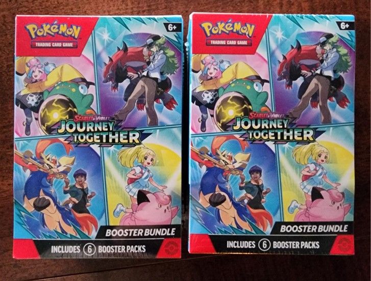 Pokemon Journey Together Booster Bundles