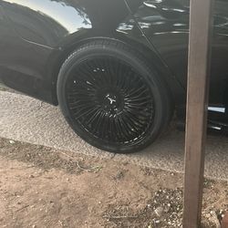 20in Black Rims