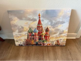 St. Basil's Cathedral Canvas Wall Art