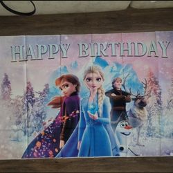 Frozen Backdrop