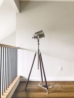 Photographer's Tripod Floor Lamp from Pottery Barn