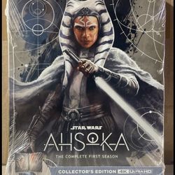 brand new sealed 4k blu ray steelbook ahsoka season 1 bluray 