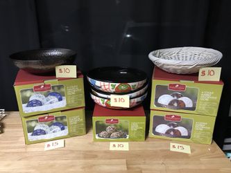 Decorative globes and bowls