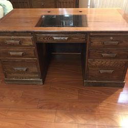 Oak Desk For Sale