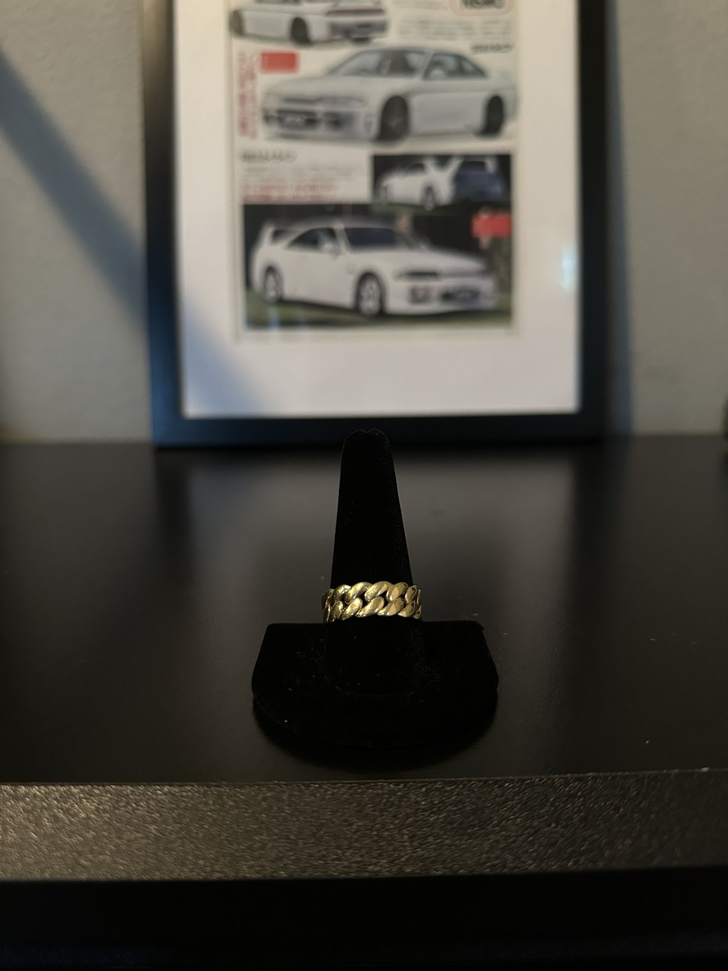 14k Cuban Ring