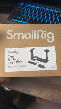 Small rig cage for fx3 and fx30