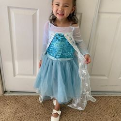 Elsa Frozen Costume 2T