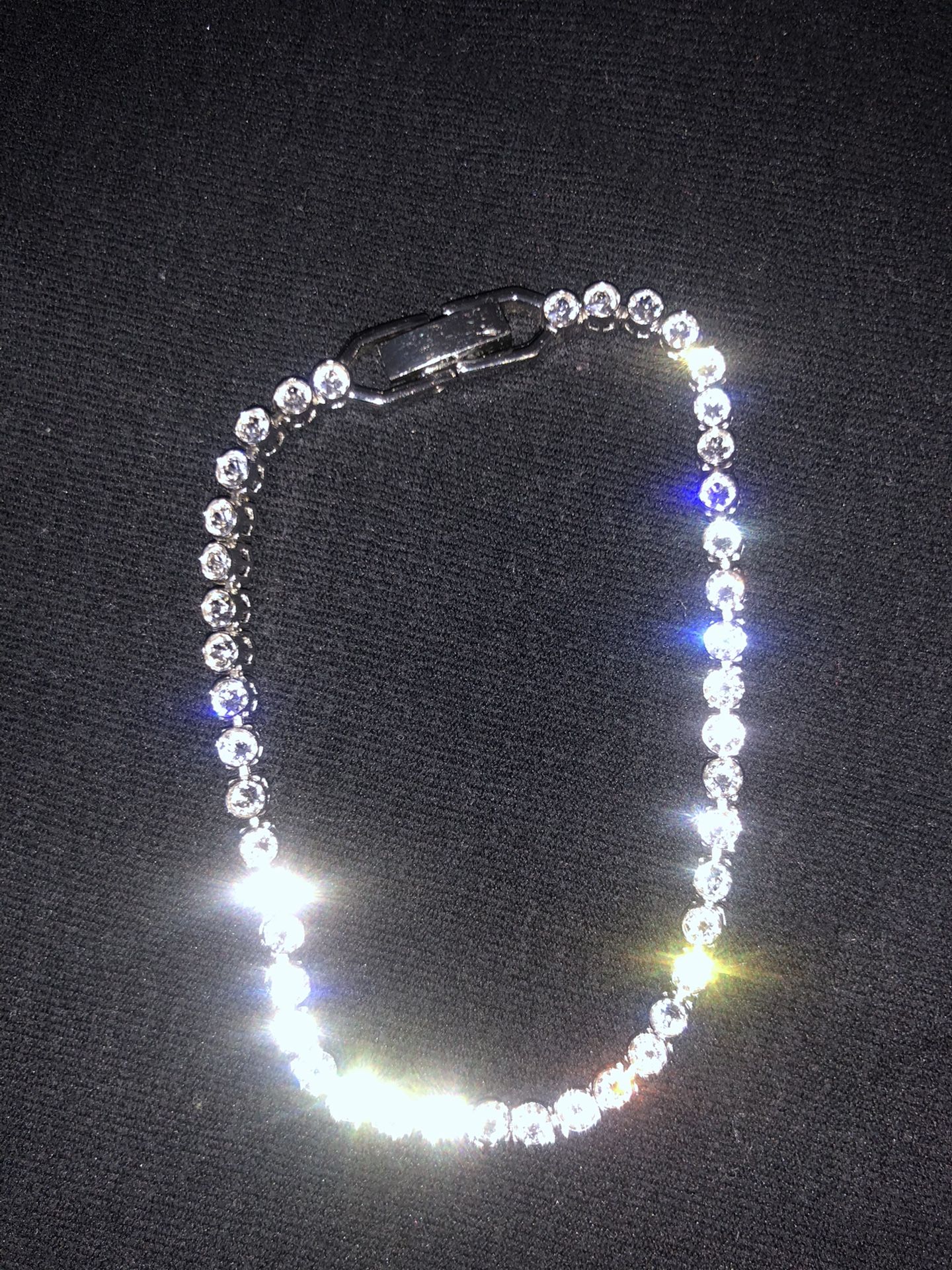 Swarovski Crystal Deluxe Tennis Bracelet