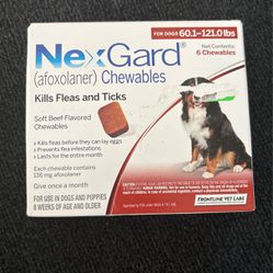 flea and tick 6 month supply 60.1-121 lbs 