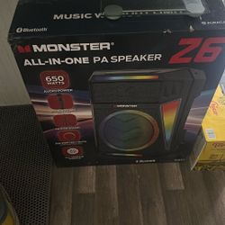 Z6 Monster Bluetooth Speaker 
