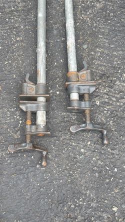 Pipe Clamp F-Clamps Set of 2