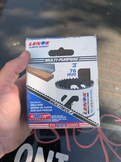 Lenox 3inch hole saw