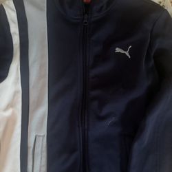 Blue Puma Zip Up 