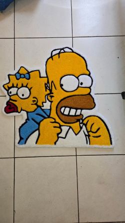 NEW SIMPSONS TUFTED RUG