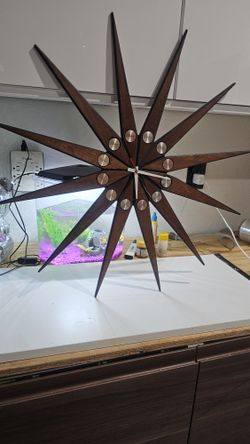 Mid Century Modern Clock 