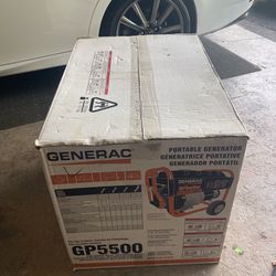  Generator  Generac GP5500 New  Sealed Box
