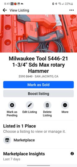 Max ROTARY HAMMER 1 3/4