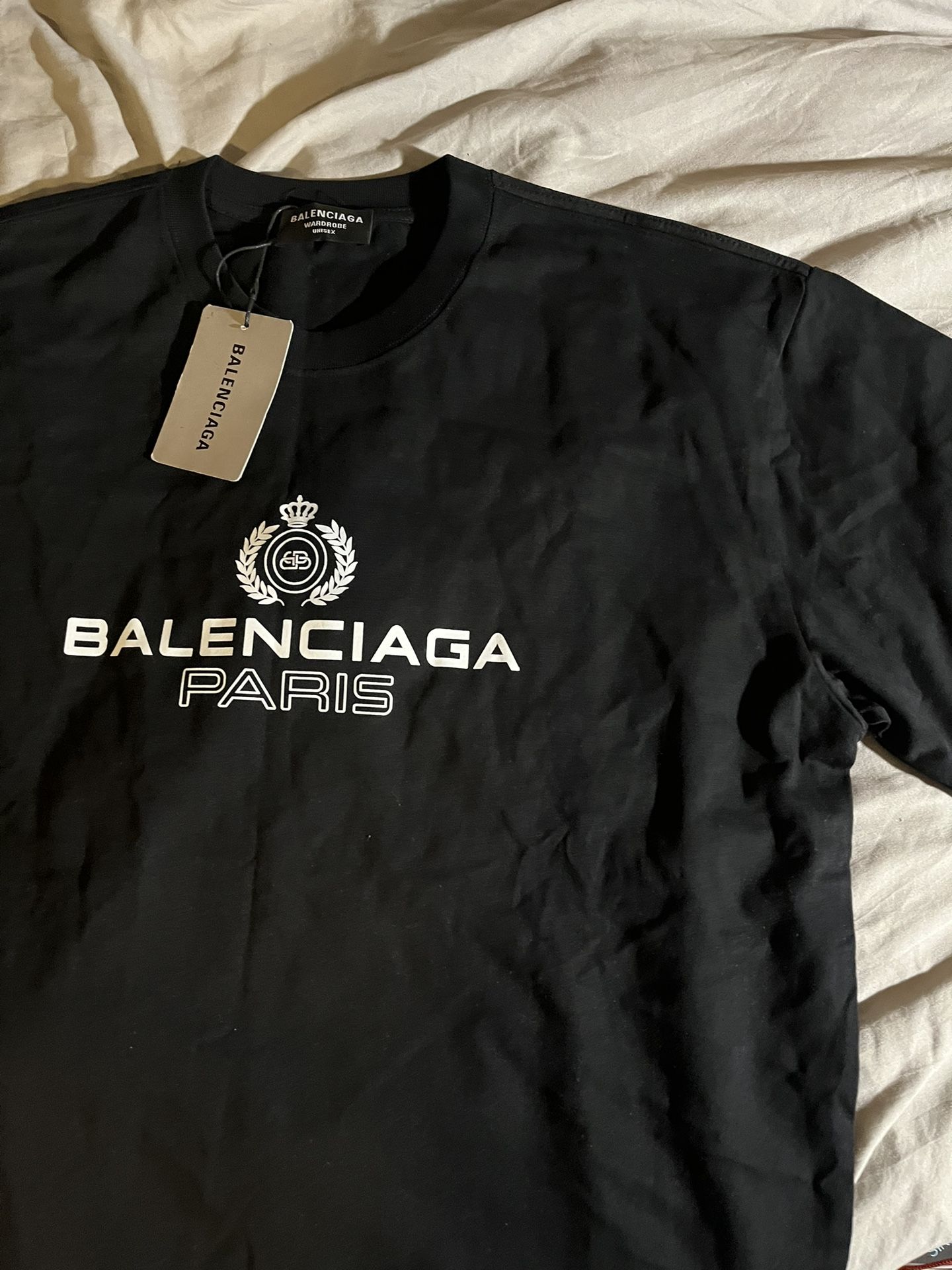 Br New Balenciaga TShirt Men L NWT