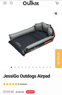 Outask JessiGo Outdogs Airpad size medium new selling for only $50 firm
