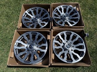 (4) 20” Fuel Blitz Wheels