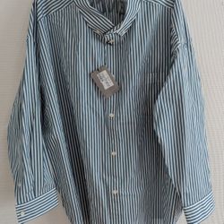 Balenciaga Striped Shirt EU40/US8-10 New