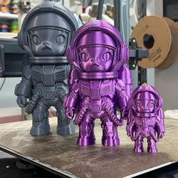 Space Molly 3d Printed 