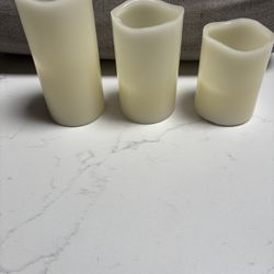 Flameless Candles Need Batteries $5