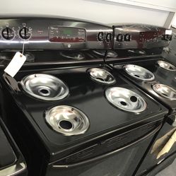 GE Coil Top Range. 1 year Warranty 