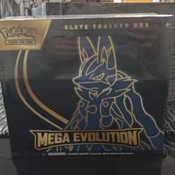 mega evolutions ETB