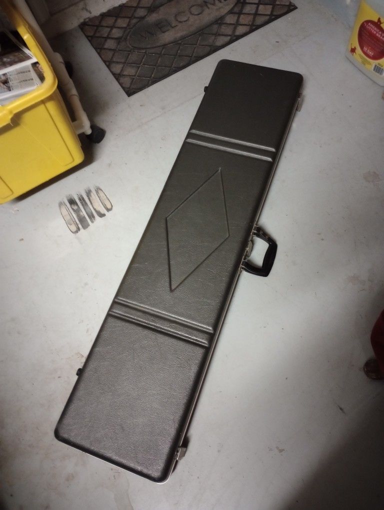 Rifle Shotgun Gun Hard Case With Foam Travel Carry Padded Storage Box