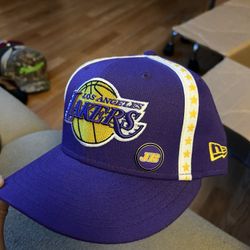 Los Angeles Lakers Fitted Cap  7 1/4