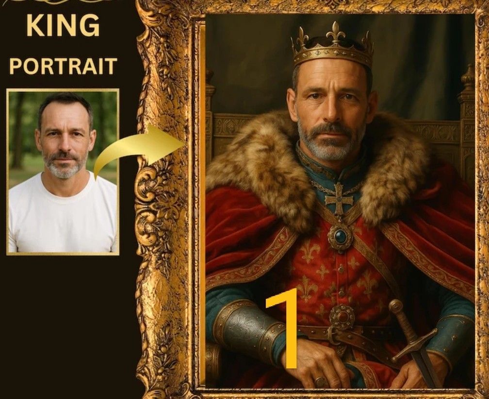 King Portraits Gift