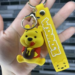 Winnie The Pooh Keychain Pooh Bear