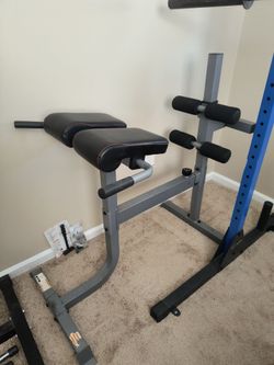 Adjustable Hyperextension/ Roman Chair